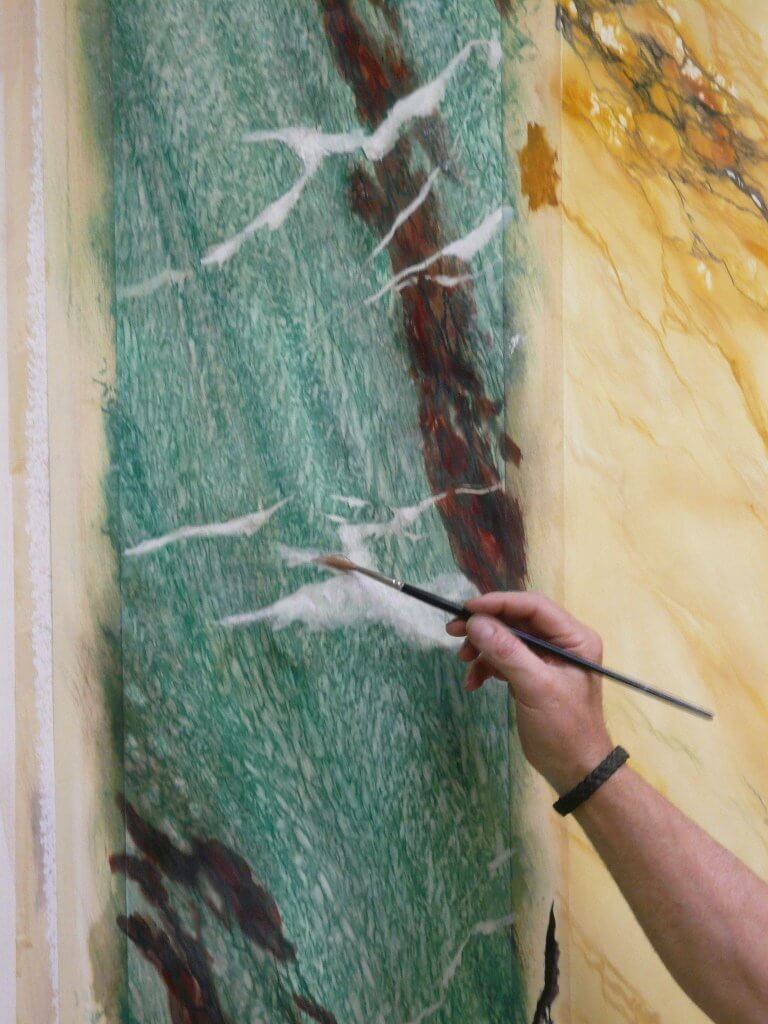 Tableau de formation de peinture décorative